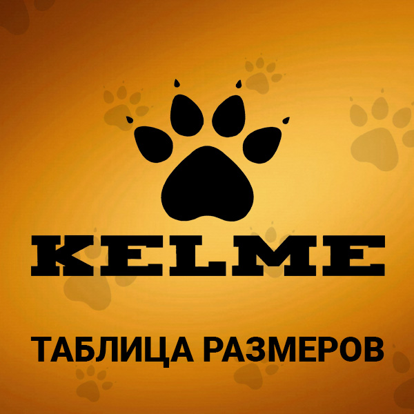 Размерная таблица Kelme